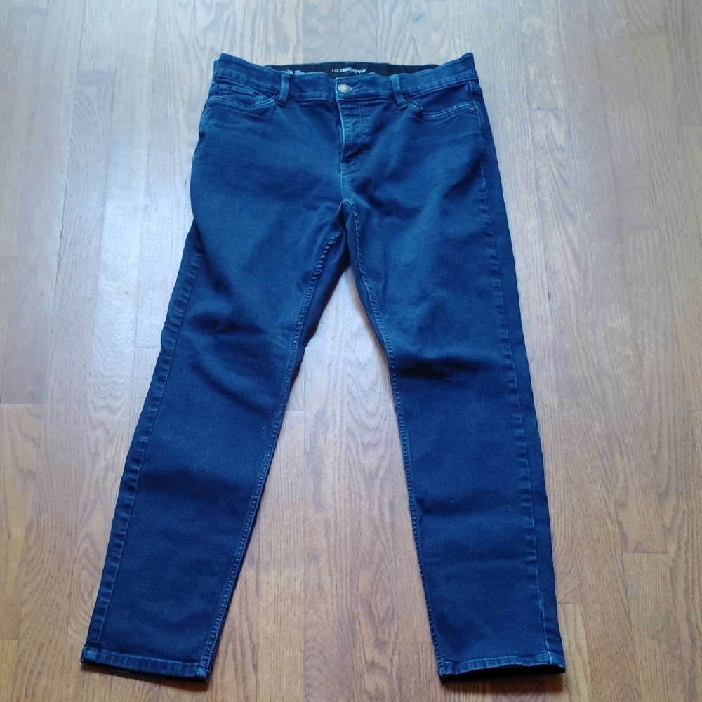 Liz Claiborne Dark Blue Straight Leg Jeans